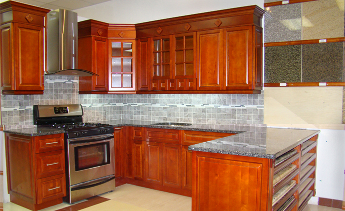 Natural Maple Cabinets 1